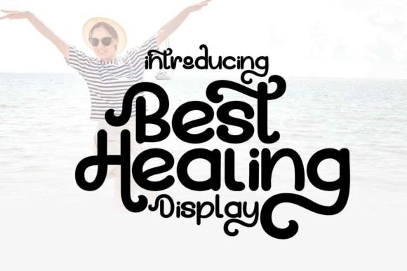 Best Healing: A Bold & Cute Display Font for Maker Projects
