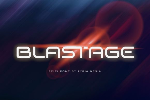 Blastage: The Futuristic Font for Digital Brands
