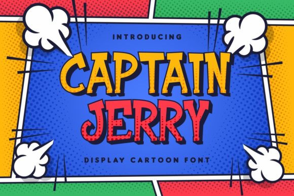 Captain Jerry: A Playful Display Font for Makers