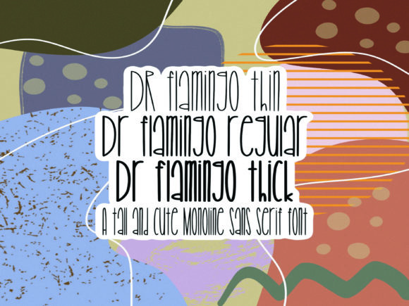 Dr Flamingo: A Display Font Made for Campaign Creatives