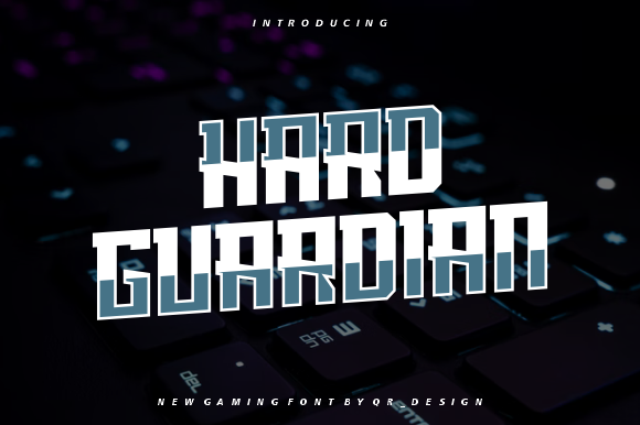 Hard Guardian: The Display Font That Electrifies Handmade Goods