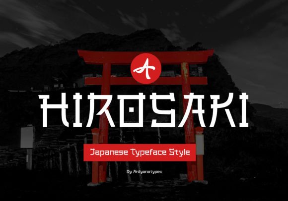 Hirosaki: A Bold Japanese Display Typeface for Web Designers