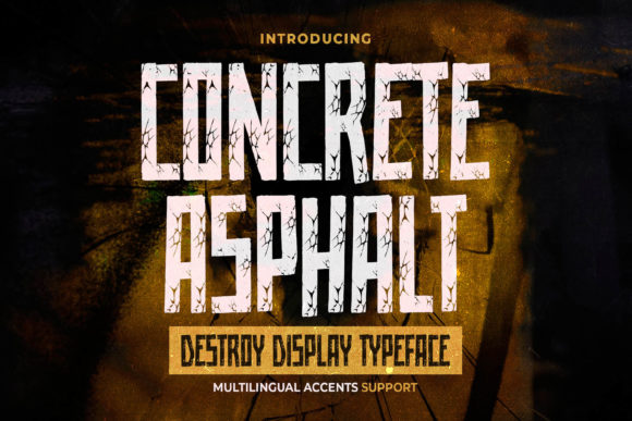 How Concrete Asphalt Typeface Elevates Small Business Branding