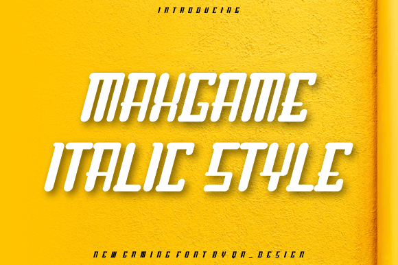 Maxgame Font: Bold Display Typeface for Editorial Layouts