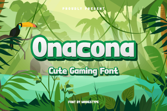 Onacona: A Friendly Display Font for Campaign Creators