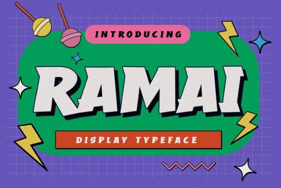 Ramai: A Handmade Display Font That Campaign Designers Love