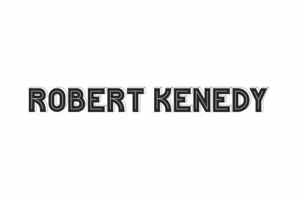 Robert Kenedy: A Display Font for Brands with Character