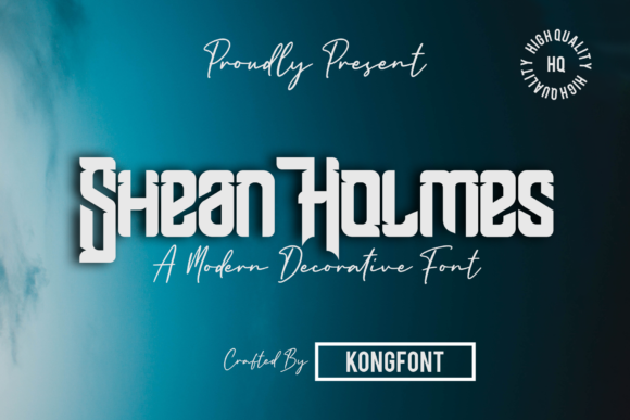 Shean Holmes: A Playful Script Font for Real Business Branding