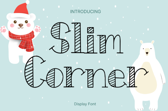 Slim Corner Font: A Whimsical Handwritten Display Typeface