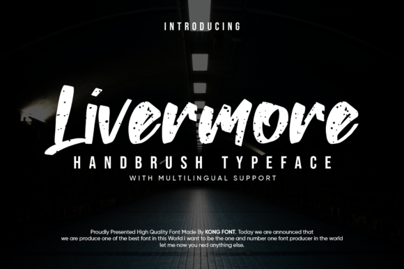 When a Livermore Display Font Becomes Your Campaign Voice